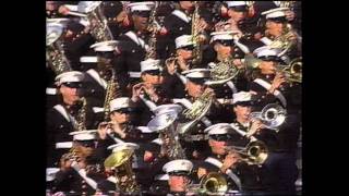 1996 Rose Bowl Parade USMC Band [upl. by Dalli660]