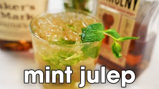 Mint Julep Cocktail Recipe [upl. by Pacheco595]