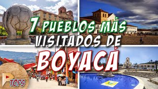 7 Pueblos más lindos de Boyacá que debes visitar  Colombia  Próxima TOPS [upl. by Cavan]