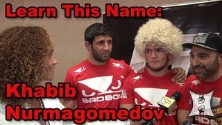 Khabib Nurmagomedov on UFC 160 Win Over Trujillo Training at AKA with Cain [upl. by Adnamahs]