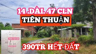 ♥Ban đat gặp bầu trăm lớn tien thuận bc♥👉 1445m chn Khu dan cu đường thông [upl. by Ainek213]