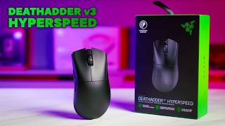 Razer Deathadder V3 Hyperspeed  Unboxing and First Impressions [upl. by Carrick]