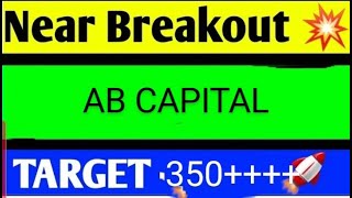 AB CAPITAL SHARE LATEST NEWS TODAYAB CAPITAL SHARE TARGETAB CAPITAL SHARE ANALYSISAB CAPITALSHARE [upl. by Addie]