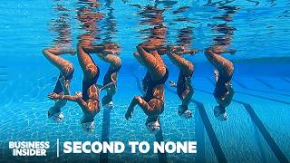 How The US Artistic Swimming Team Trains For The Olympics  Second To None  Business Insider [upl. by Ahsas678]