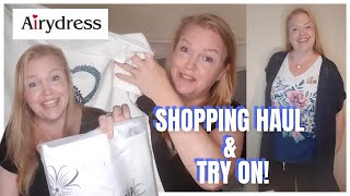 Clothes haul and try on  AirydressAirycloth try on and shopping haul BBW clothes haul [upl. by Bedwell]