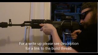 Cybergun AK47 45mm Airgun Mods Inc Extended Mag [upl. by Altman]