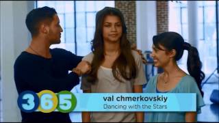 Disney 365 Zendaya and Val Chmerkovskiy quotDancing With The Starsquot [upl. by Dewey]