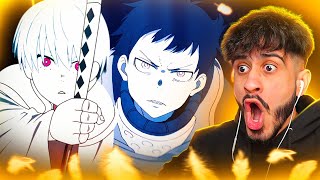 SHINRA VS SHO STARTS  Fire Force Episode 21 REACTION [upl. by Eerat498]