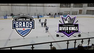 Cumberland Grads vs Haldimand River Kings  November 29th  Kingston Tournament [upl. by Atikcir]