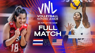 🇹🇭 THA vs 🇺🇸 USA  Full Match  Womens VNL 2023 [upl. by Teyugn27]