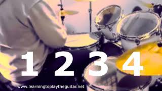 120 BPM Drum Beat  44 Time  Metronome [upl. by Blackington481]