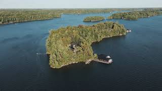 LAKE JOSEPH PRIVATE ISLAND  CANIFF ISLAND  MUSKOKA ON  SONY A7SIII  MAVIC 3 PRO [upl. by Zigrang]