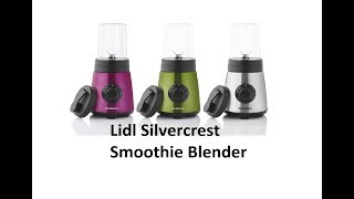 lidl silvercrest blender smoothie maker review and test [upl. by Pfaff750]