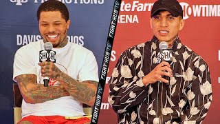 GERVONTA DAVIS VS MARIO BARRIOS  FULL PRESS CONFERENCE amp FACE OFF VIDEO [upl. by Lara]