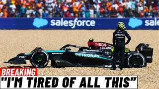 Hamilton FRUSTRATED with what Mercedes did to him at United States GP  F1 NEWS [upl. by Ainosal239]