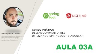 Curso  Spring Boot e Angular  03A  Spring Data JPA e Mapeamento de Classes backend [upl. by Sivrahc]