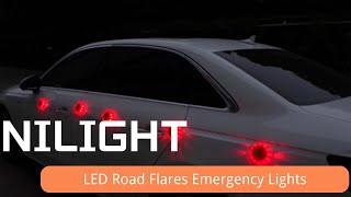 LED Road Flares Emergency Lights [upl. by Missy]