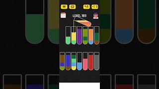 Water sort puzzle  Level 1911 [upl. by Hailee]