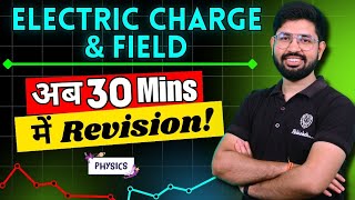 Electric charge in field Revision in 30 minute  Chapter 1 class 12 Physics Revision 202324 [upl. by Symons]