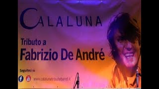 Calaluna  tributo a  Fabrizio De Andrè  Villastrada  MN  14 agosto 2019 [upl. by Yajet]