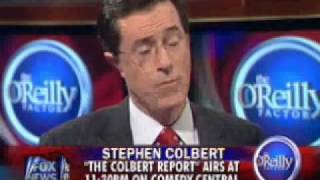 Stephen Colbert on The OReilly Factor [upl. by Kristyn106]