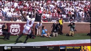 2024 USC vs Oklahoma  Joshua Simon Touchdown Reception Maurice Brown Two Point Conversion [upl. by Yleme]