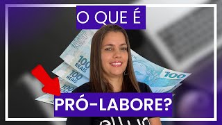 O que é um prólabore O que todo empresário DEVE saber [upl. by Maurise]