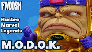 Marvel Legends MODOK Mega Deluxe 6inch Hasbro MODOK Action Figure Review [upl. by Raab]