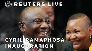 LIVE Inauguration of South Africas presidentelect Cyril Ramaphosa [upl. by Fransen]