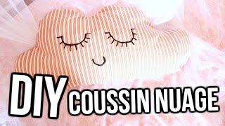 DIY Coussin Nuage 🌙 [upl. by Nodle]