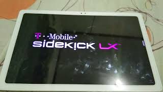 TMobile Sidekick LX TMobile Startup and shutdown [upl. by Asher508]