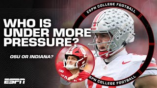 Is there more pressure on Ohio State or Indiana in Week 13 👀  Rankings Reaction [upl. by Anwaf711]