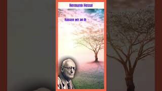 Hermann Hesse  Wenn wir jemanden hassen… HermannHesse Zitate Siddharta [upl. by Lathrope]