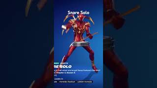 Snare Solo fortnite fortnitedance marvel spiderman shorts funny [upl. by Anovahs]