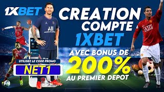 Code promo 1xBet 2024 Comment sinscrire sur 1xBet et recevoir un bonus gratuit 130000 f 😱1xbet [upl. by Kelwin291]