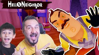 HELLO NEIGHBOR KAZIM USTANIN YENİ GİZEMLİ EVİ  HELLO NEIGHBOR MOD OYNUYORUZ [upl. by Faustus]