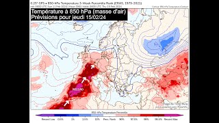 Prévisions Météo Fin Février 2024  Quel temps pour la suite de lHiver 2023 2024  France [upl. by Lamak]