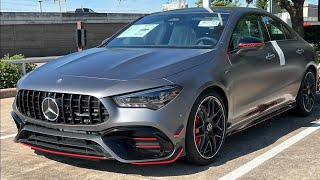 NEW Mercedes AMG CLA 45 S 4Matic 2024 POV TEST DRIVE and REVIEW [upl. by Haropizt]