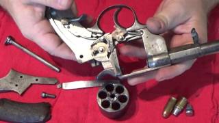 DisassemblyAssembly and loading the French 1873 Ordnance Revolver [upl. by Bolan11]