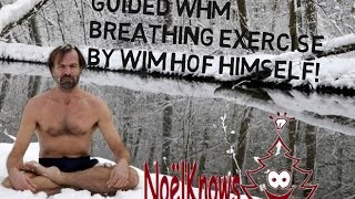 BEST WIM HOF GUIDED BREATHING EXCERCISE by Wim Hof  SIMPLE amp EASY step by step [upl. by Dorsy]