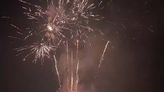 Silvester Feuerwerk Kurhaus Wiesbaden 01012024 0010Uhr [upl. by Novyat964]