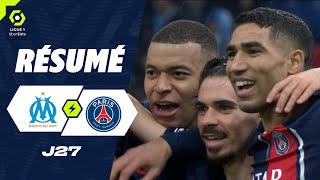 OLYMPIQUE DE MARSEILLE  PARIS SAINTGERMAIN 0  2  Résumé  OM  PSG  20232024 [upl. by Anir]