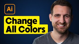 How to Change All Colors at Once in Illustrator [upl. by Humfried743]