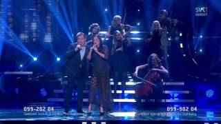 Lotta Engberg and Christer Sjögren  Dont let me down Melodifestivalen 2012 [upl. by Leizahaj284]