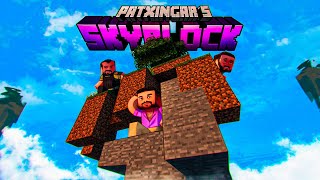 SUPERVIVENCIA EN EL CIELO 🌤️  SKYBLOCK ft Andrés y Guille 1 [upl. by Eon]