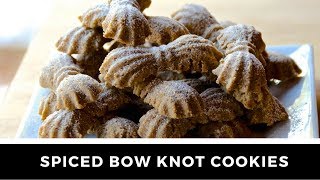 Spicy BOW KNOT COOKIE recipe [upl. by Inami]