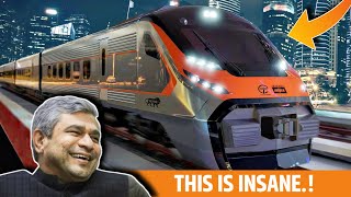 New Design Of Sleeper Vande Bharat Express  Mega Projects Of Indian Railways [upl. by Adan]