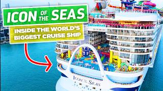 First Look INSIDE Icon of the Seas Sneak Peek [upl. by Shelba54]