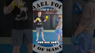 Jab To The Inside Of Their Jab kickboxing boxing shorts martialarts mma [upl. by Farrison]