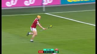 SHANE BARRETT OFF TO THE RACES AGAIN  CORK V LIMERICK  2024 MUNSTER HURLING CHAMPIONSHIP [upl. by Enitsud]